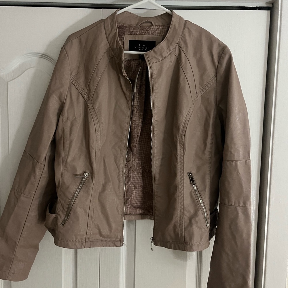 Brand new tan Bomber jacket women’s